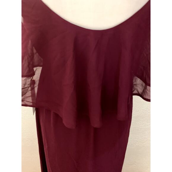 NWT Show Me Your Mumu Caitlin Ruffle Maxi Dress SIZE M - Picture 10 of 14